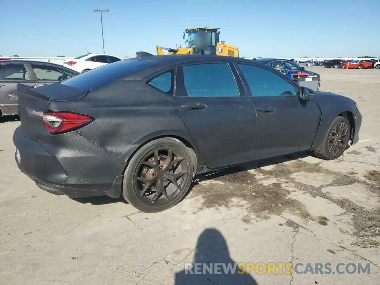 3 Photograph of a damaged car 19UUB6F41MA003158 ACURA TLX 2021