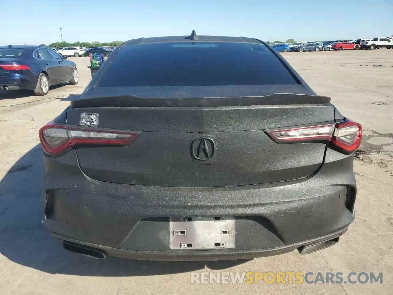 6 Photograph of a damaged car 19UUB6F41MA003158 ACURA TLX 2021