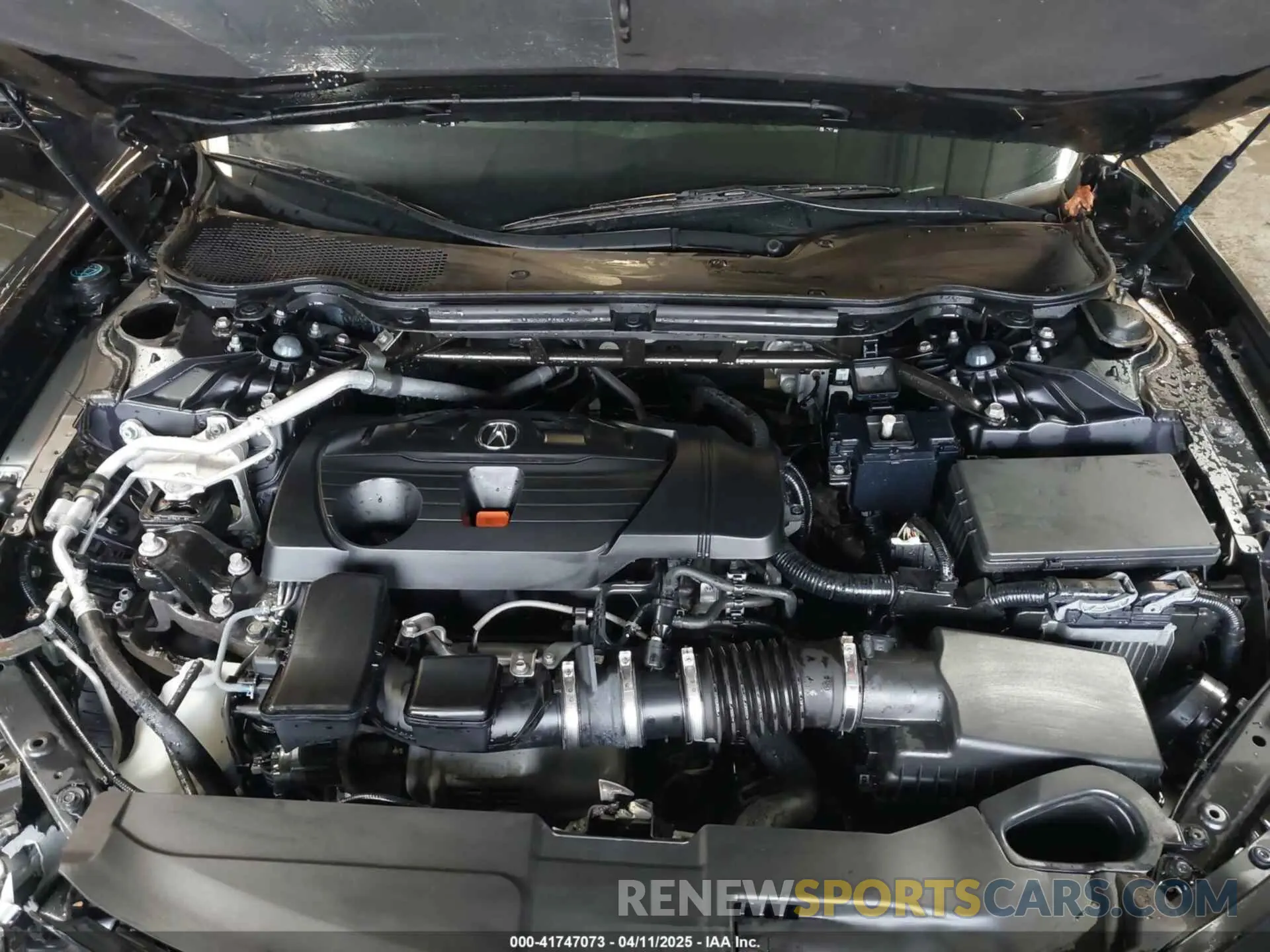 10 Photograph of a damaged car 19UUB6F41MA010563 ACURA TLX 2021