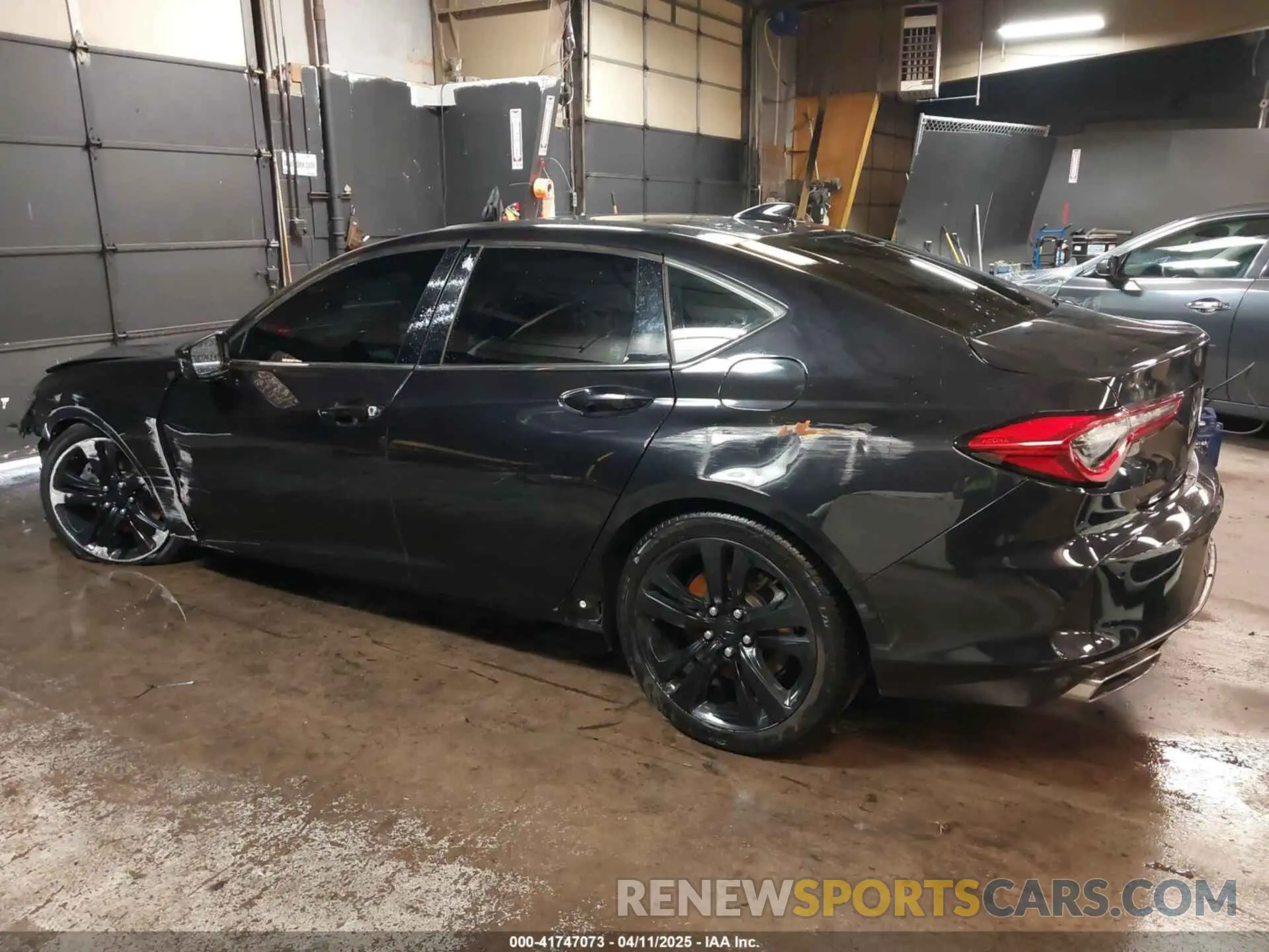 3 Photograph of a damaged car 19UUB6F41MA010563 ACURA TLX 2021