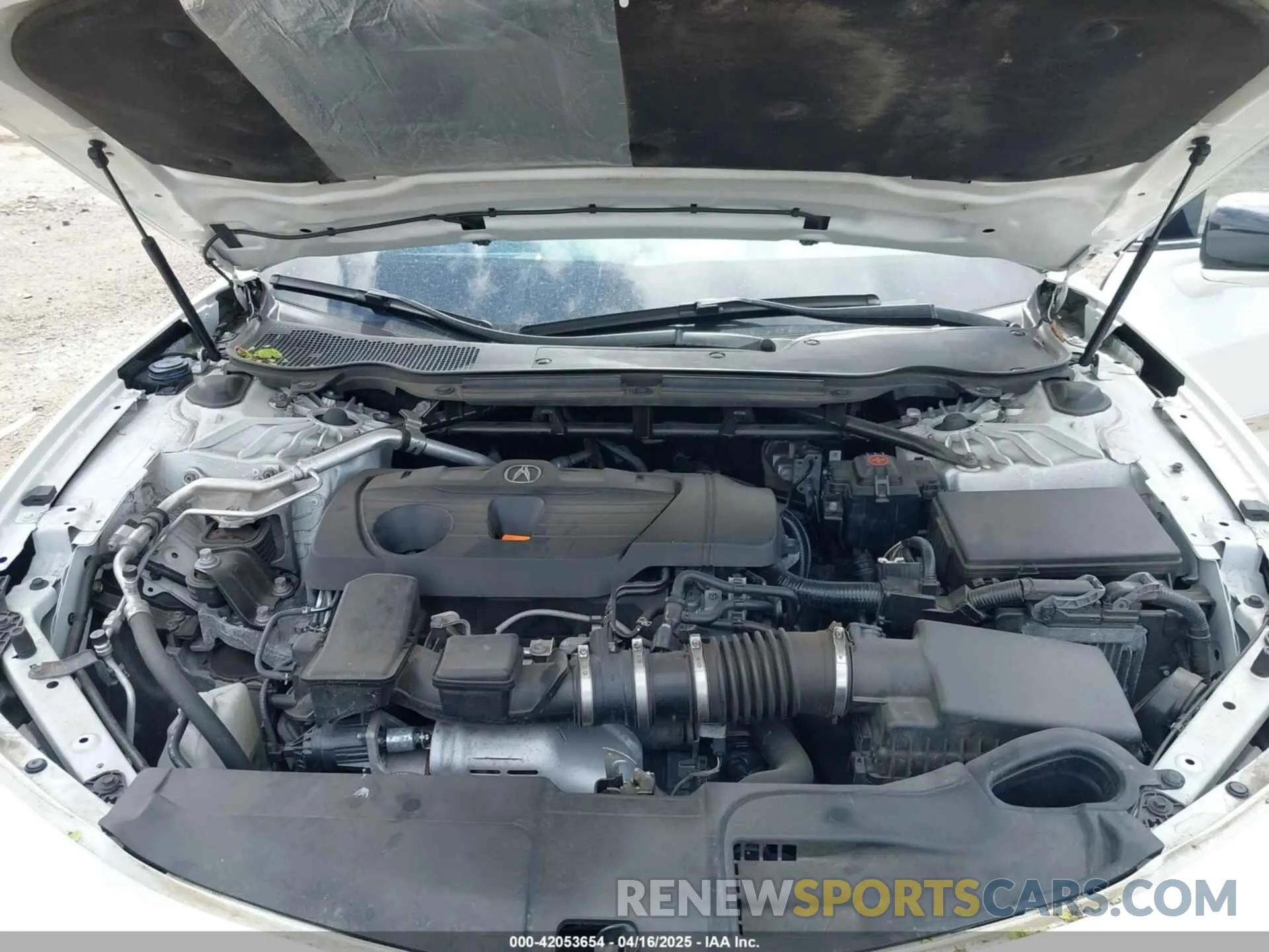 10 Photograph of a damaged car 19UUB6F42MA011351 ACURA TLX 2021