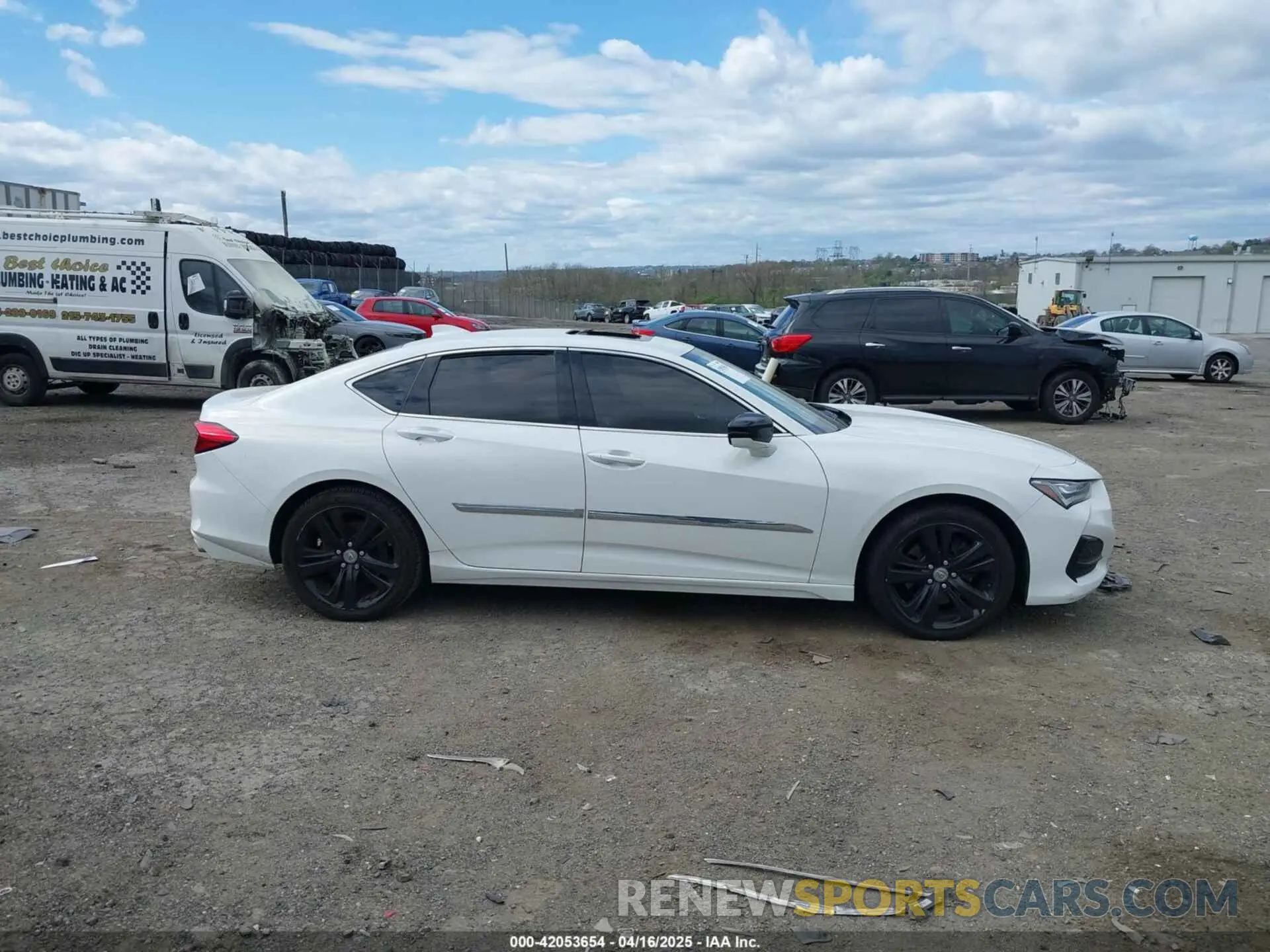 12 Photograph of a damaged car 19UUB6F42MA011351 ACURA TLX 2021