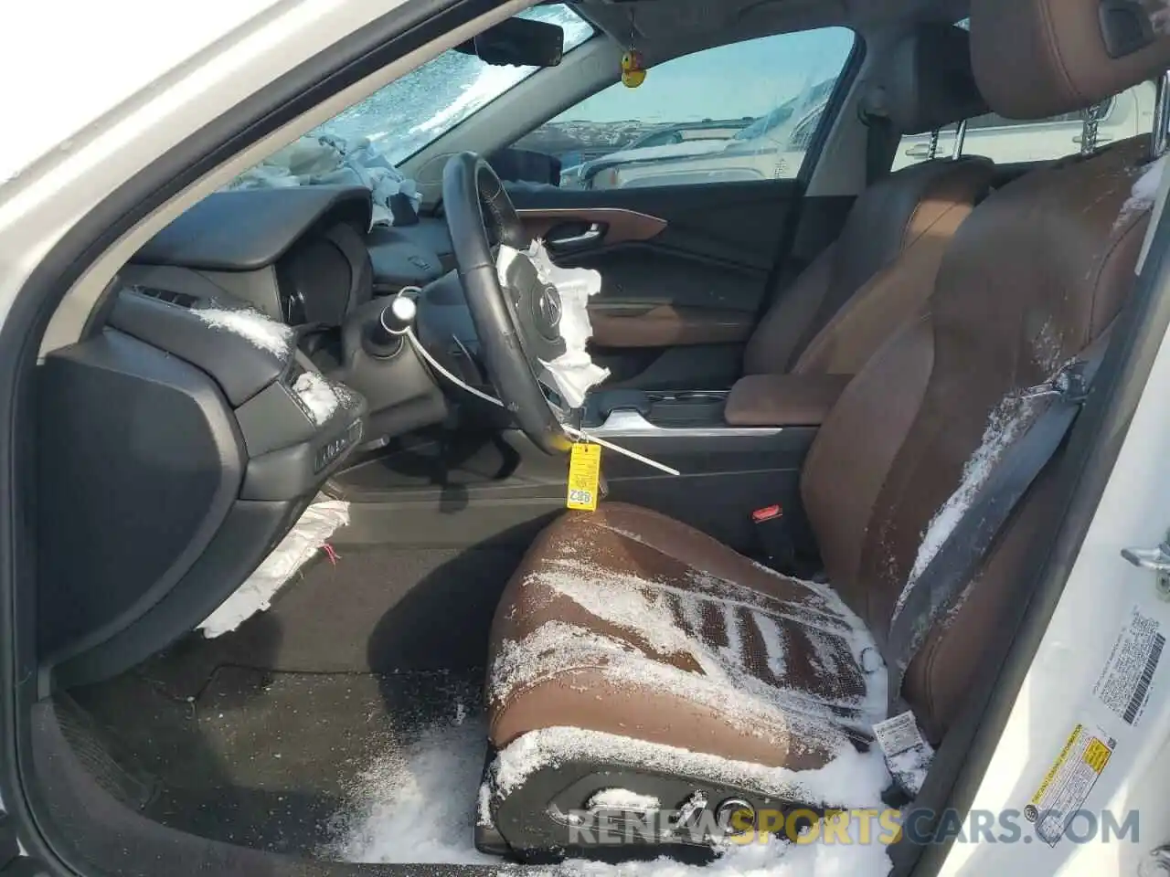 7 Photograph of a damaged car 19UUB6F43MA006630 ACURA TLX 2021