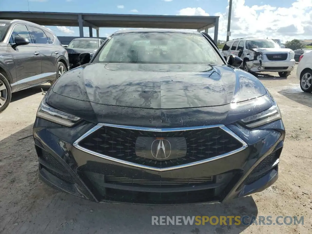 5 Photograph of a damaged car 19UUB6F47MA004136 ACURA TLX 2021