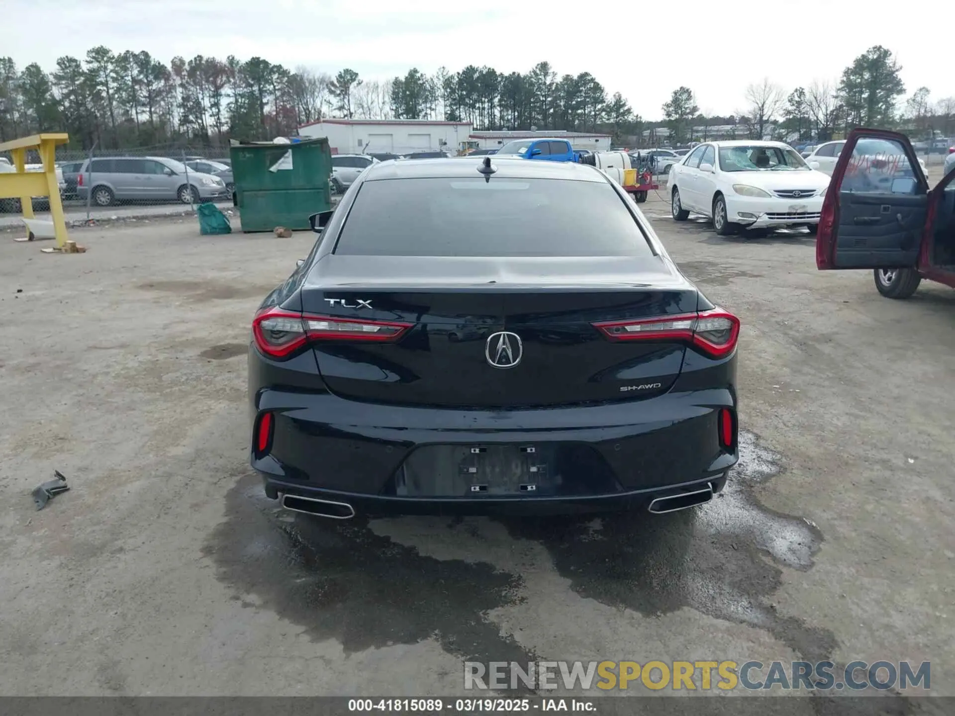 16 Photograph of a damaged car 19UUB6F48MA004162 ACURA TLX 2021