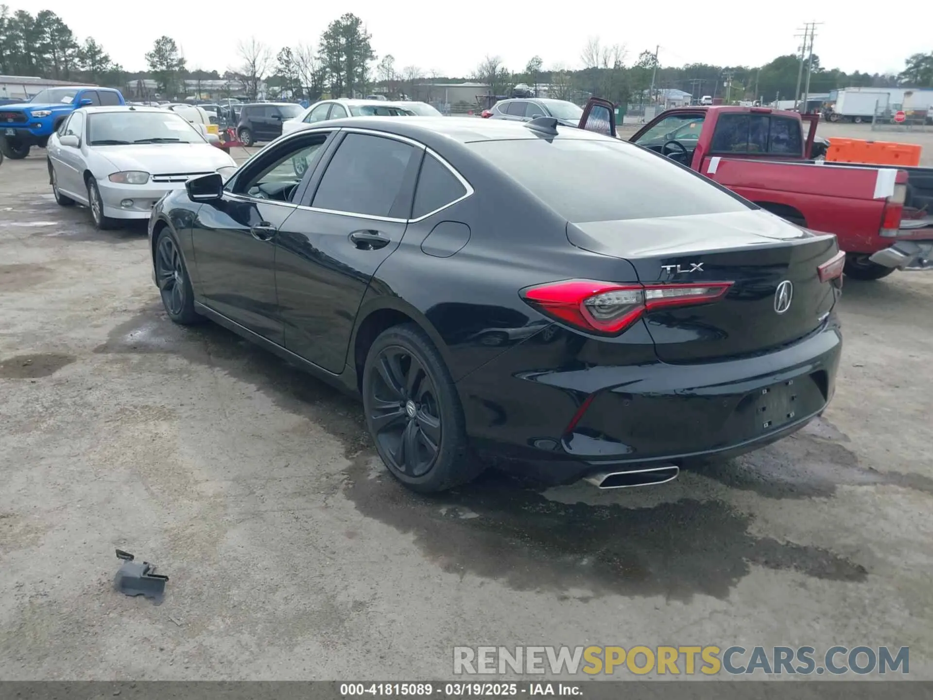3 Photograph of a damaged car 19UUB6F48MA004162 ACURA TLX 2021