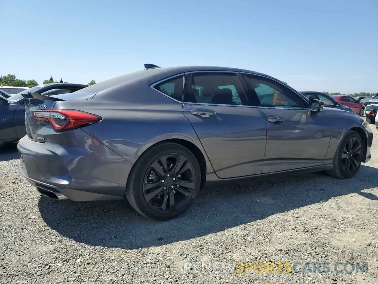 3 Photograph of a damaged car 19UUB6F49MA001383 ACURA TLX 2021
