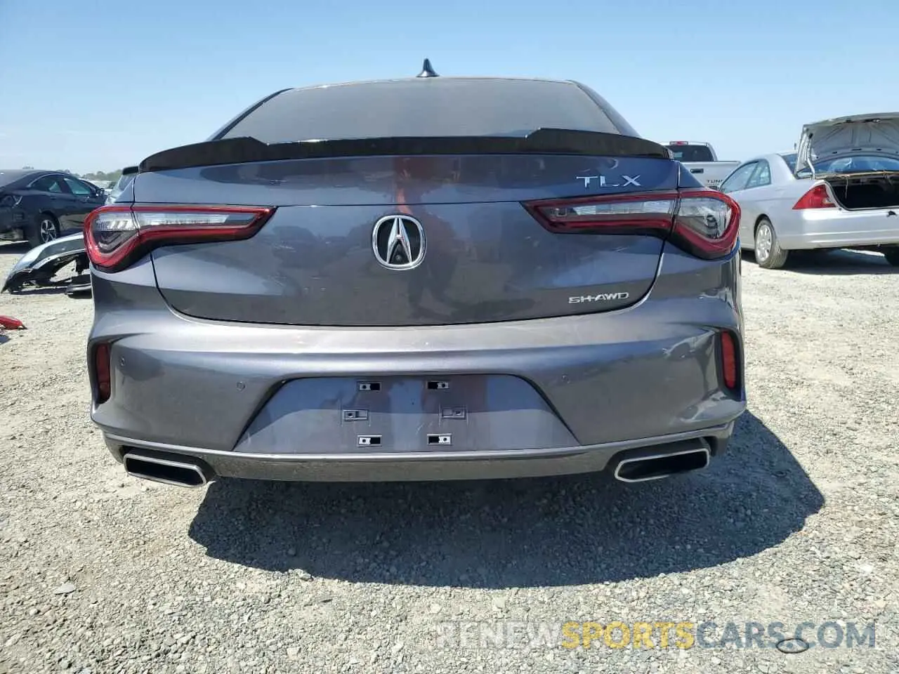 6 Photograph of a damaged car 19UUB6F49MA001383 ACURA TLX 2021