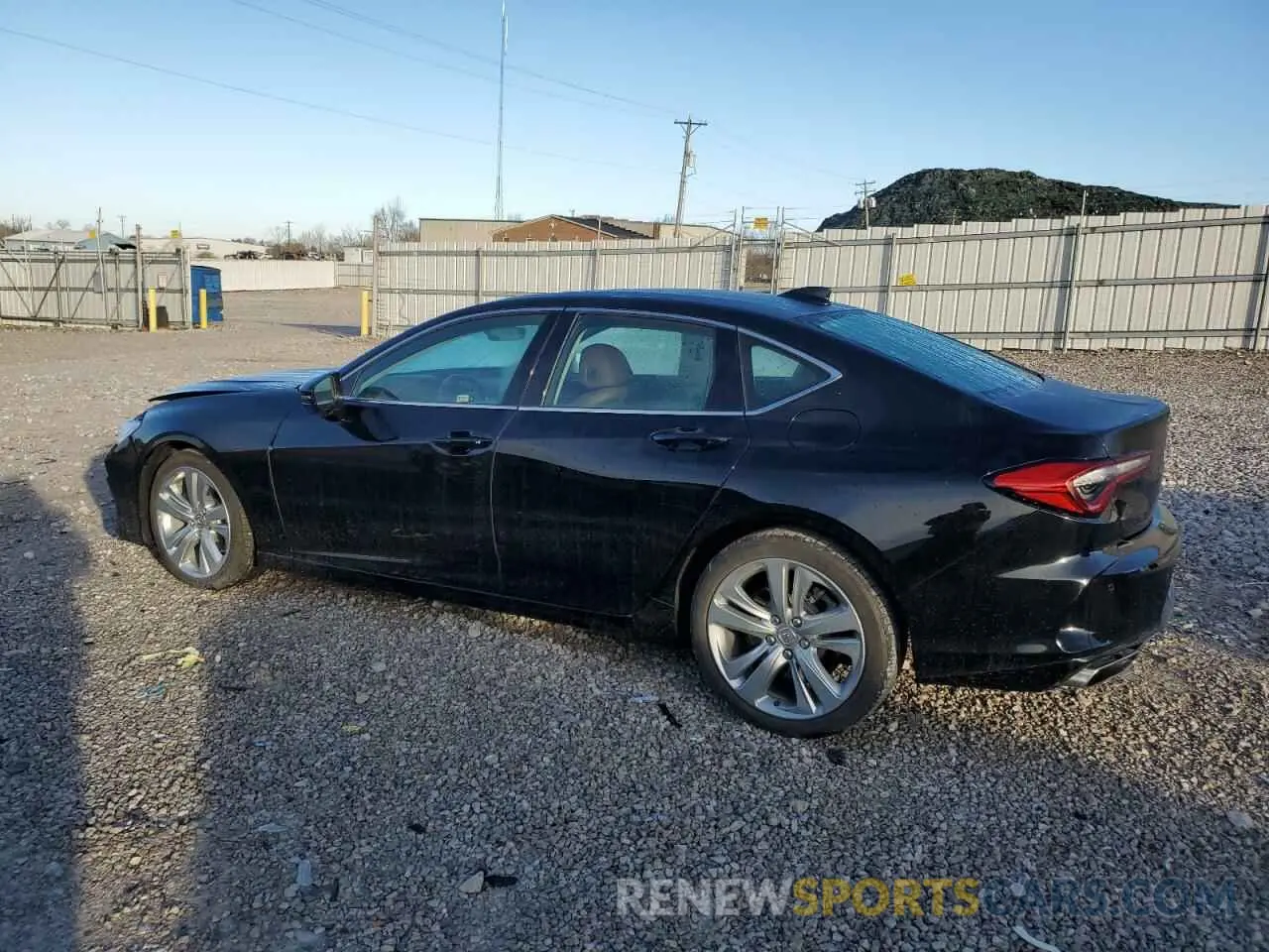 2 Photograph of a damaged car 19UUB6F49MA004154 ACURA TLX 2021