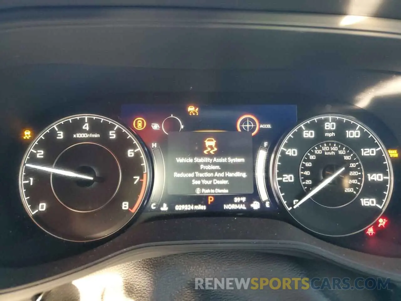 9 Photograph of a damaged car 19UUB6F49MA004154 ACURA TLX 2021