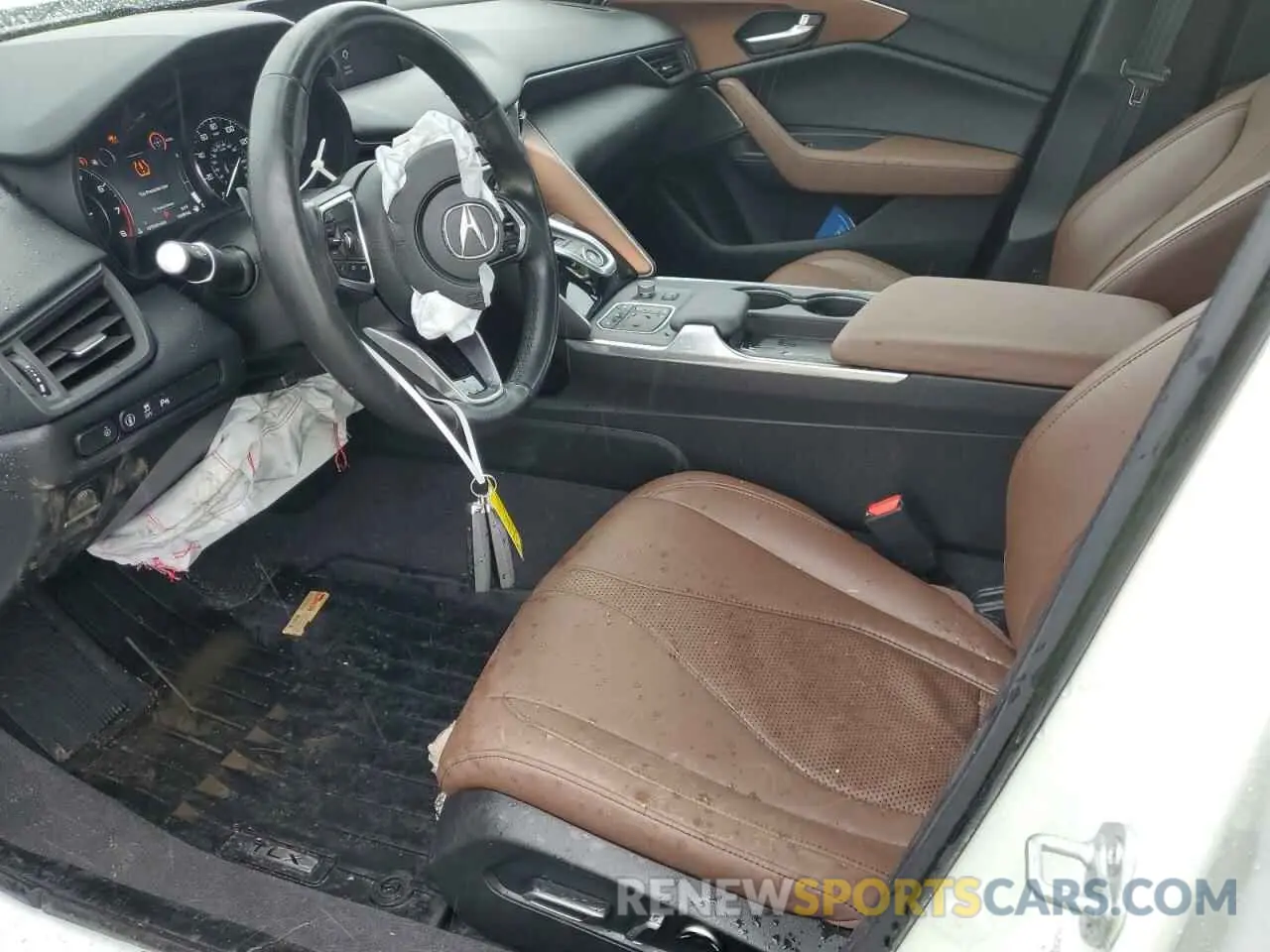 7 Photograph of a damaged car 19UUB6F4XMA008858 ACURA TLX 2021