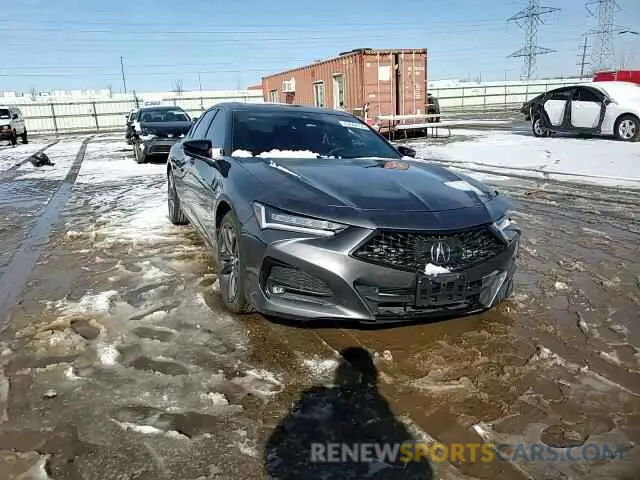 11 Photograph of a damaged car 19UUB6F50MA001474 ACURA TLX 2021