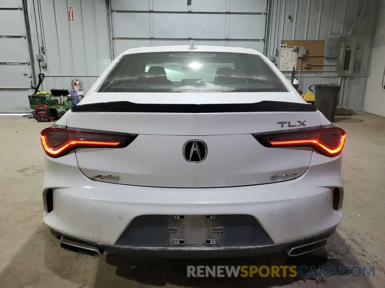 6 Photograph of a damaged car 19UUB6F50MA012149 ACURA TLX 2021