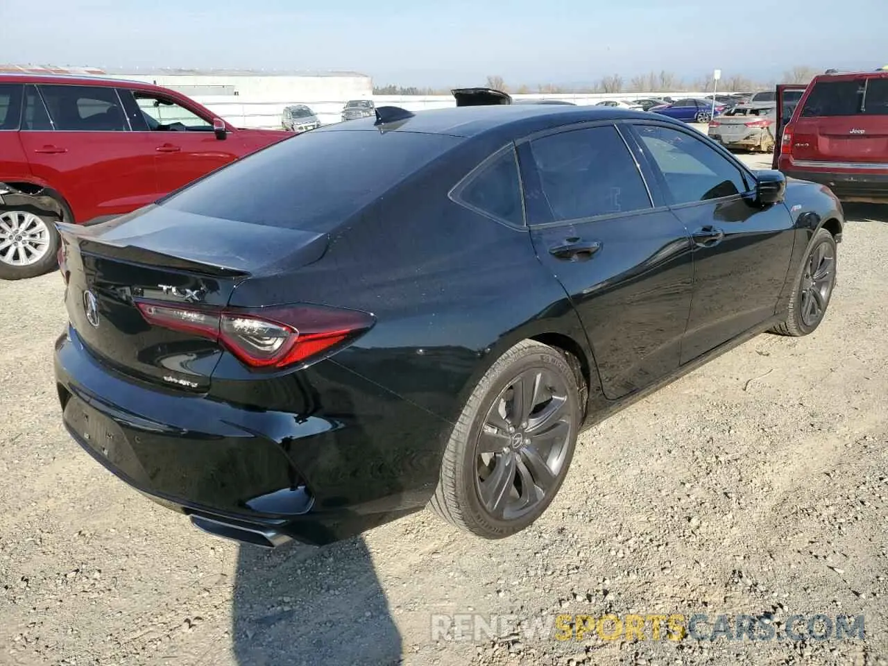 3 Photograph of a damaged car 19UUB6F51MA005615 ACURA TLX 2021