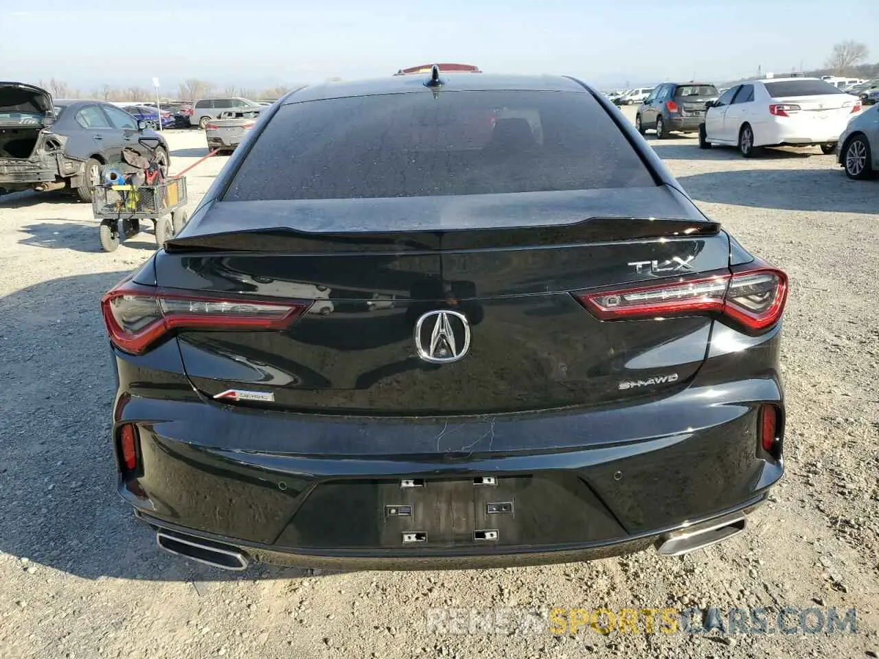 6 Photograph of a damaged car 19UUB6F51MA005615 ACURA TLX 2021