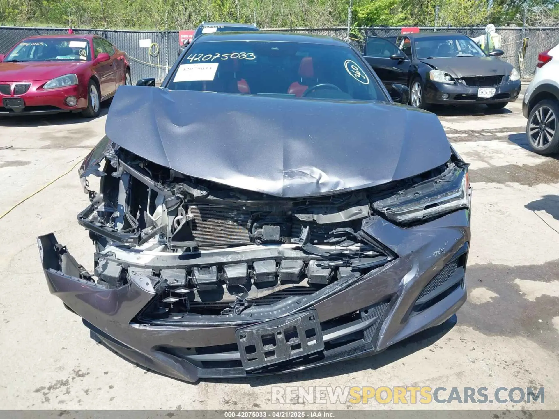 13 Photograph of a damaged car 19UUB6F52MA000424 ACURA TLX 2021