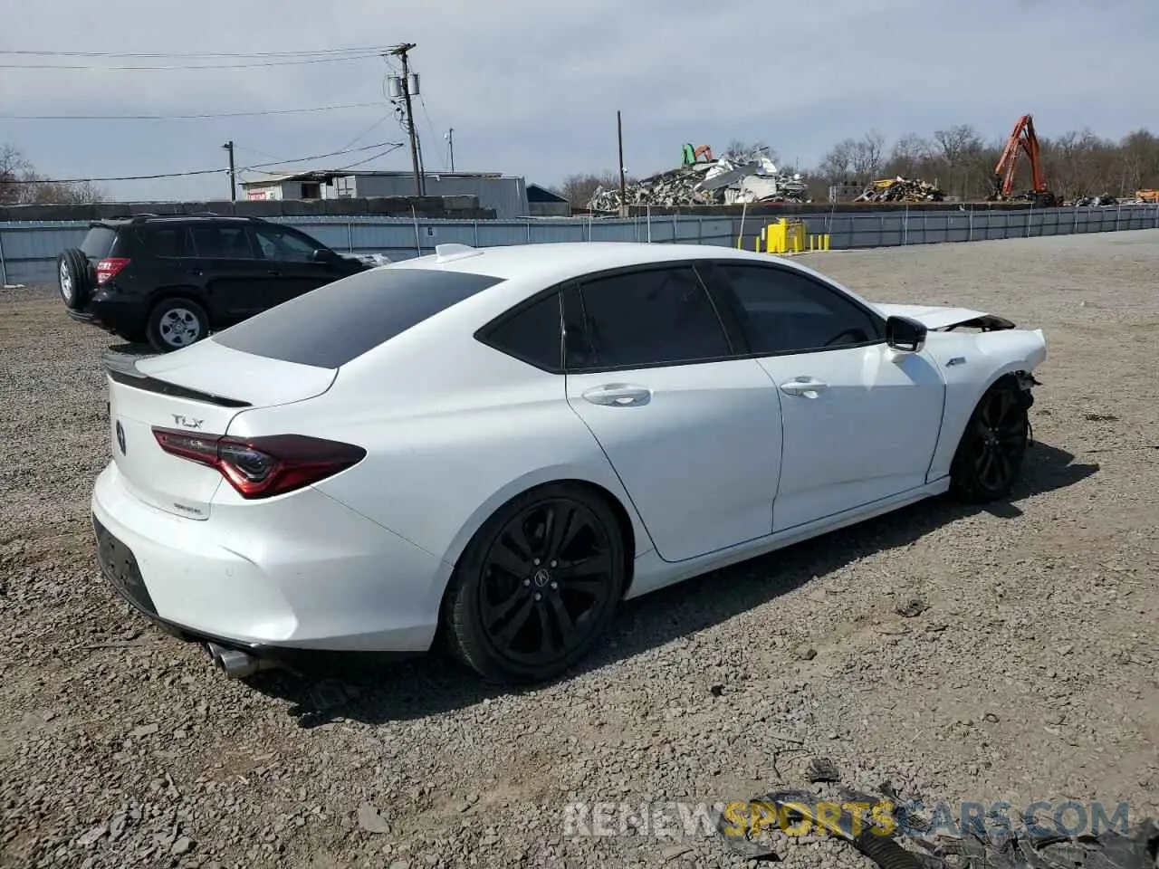 3 Photograph of a damaged car 19UUB6F52MA002092 ACURA TLX 2021