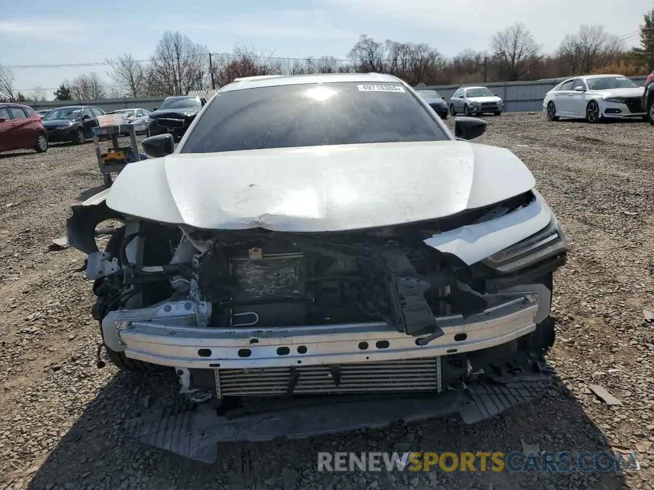 5 Photograph of a damaged car 19UUB6F52MA002092 ACURA TLX 2021