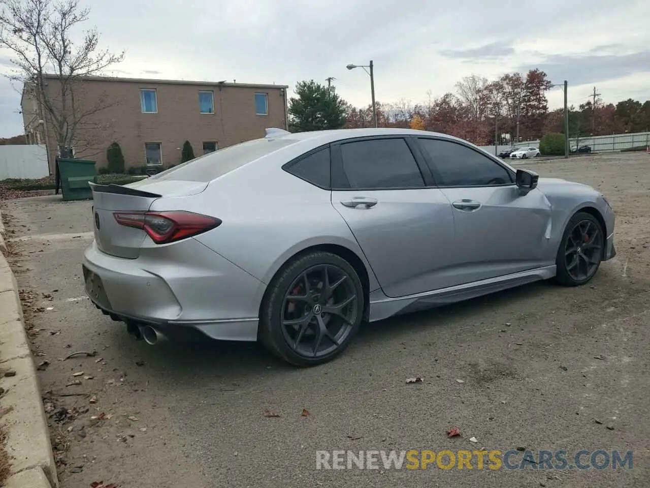 3 Photograph of a damaged car 19UUB6F53MA001341 ACURA TLX 2021