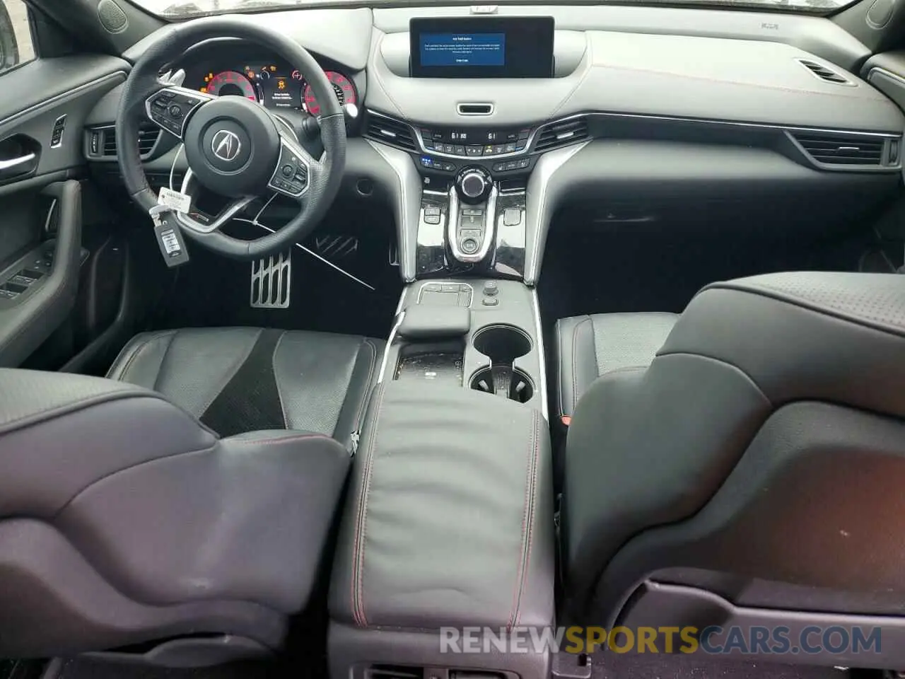 8 Photograph of a damaged car 19UUB6F53MA001341 ACURA TLX 2021
