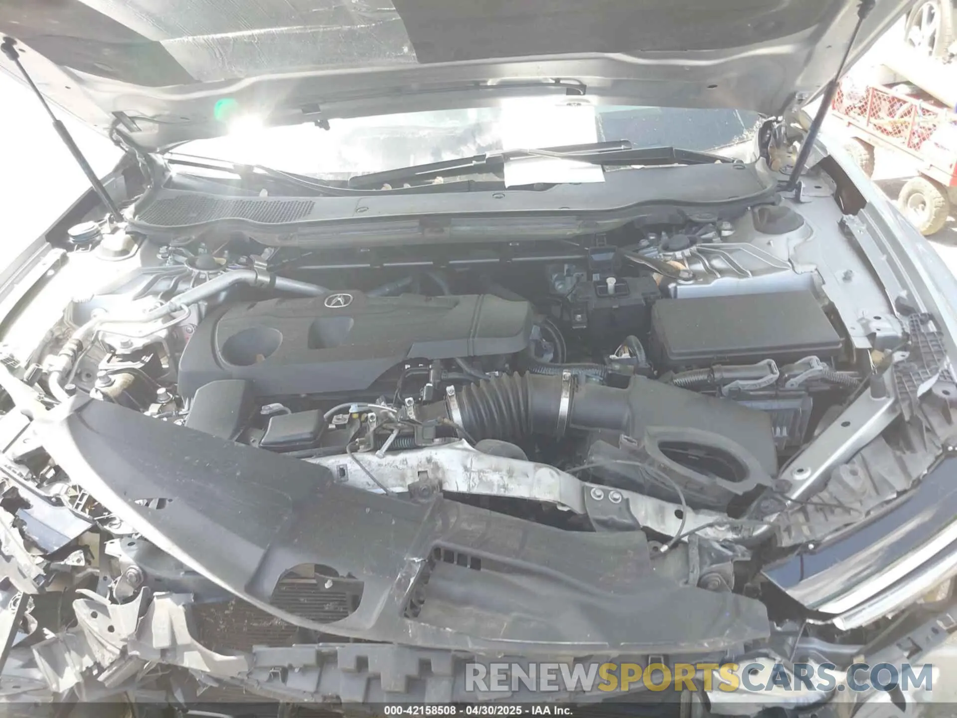 10 Photograph of a damaged car 19UUB6F53MA003252 ACURA TLX 2021