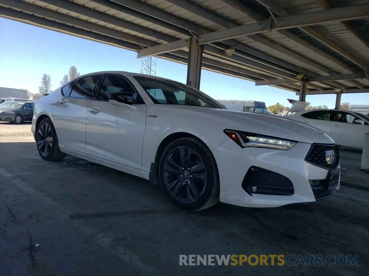 4 Photograph of a damaged car 19UUB6F54MA006368 ACURA TLX 2021