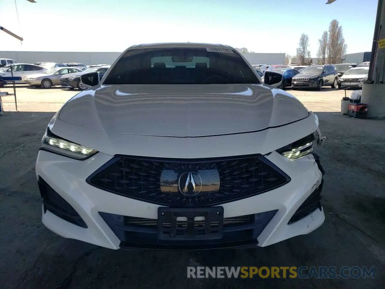 5 Photograph of a damaged car 19UUB6F54MA006368 ACURA TLX 2021