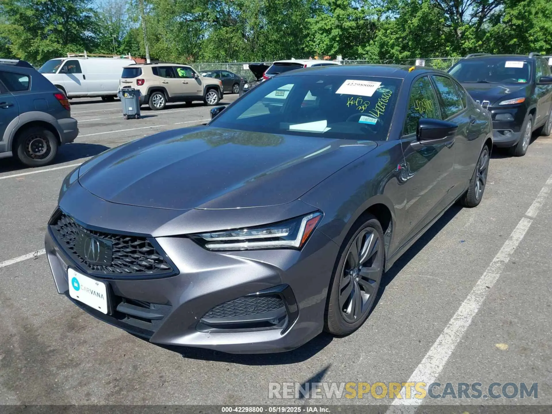 6 Photograph of a damaged car 19UUB6F55MA007934 ACURA TLX 2021