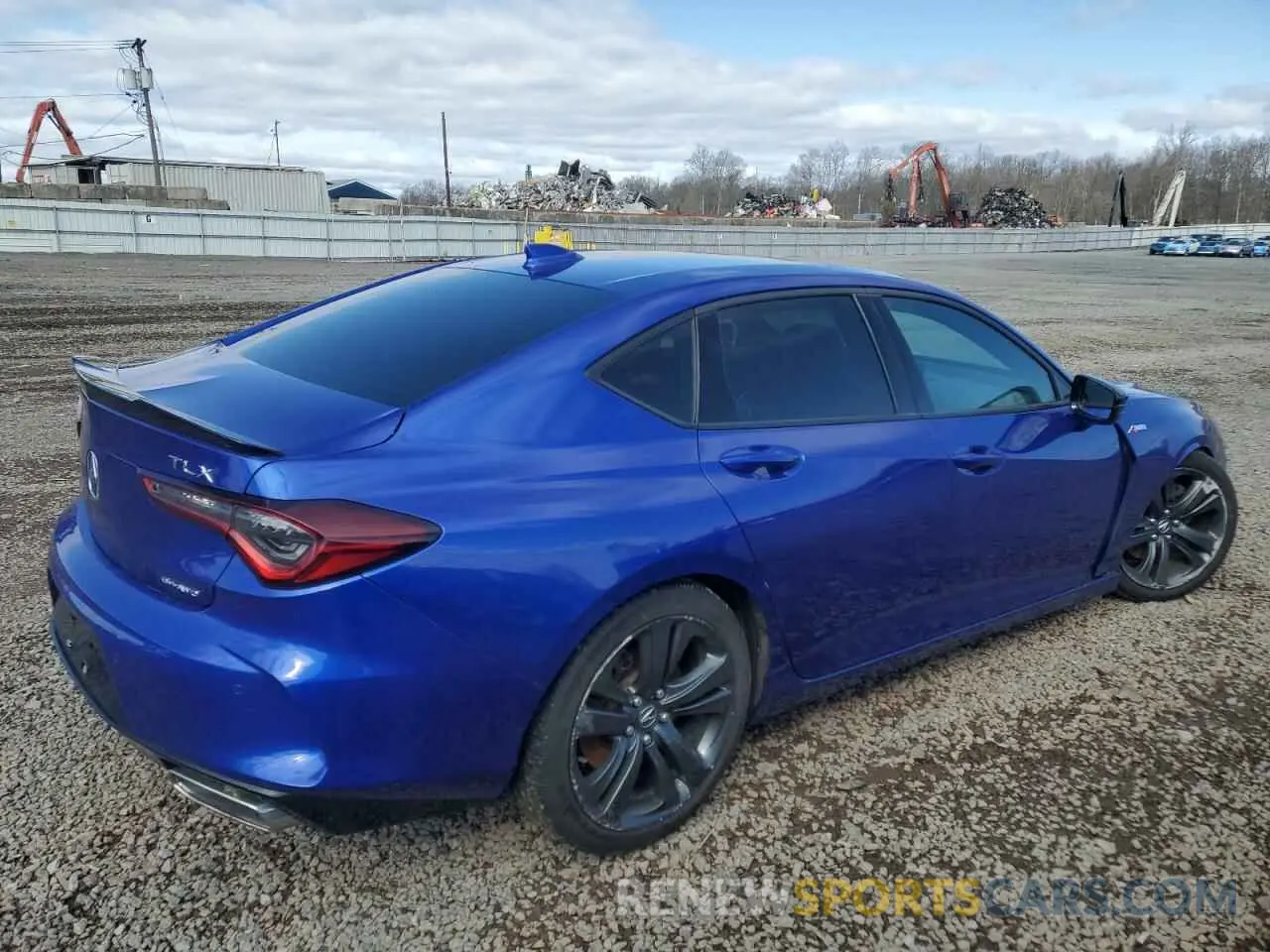 3 Photograph of a damaged car 19UUB6F56MA005965 ACURA TLX 2021