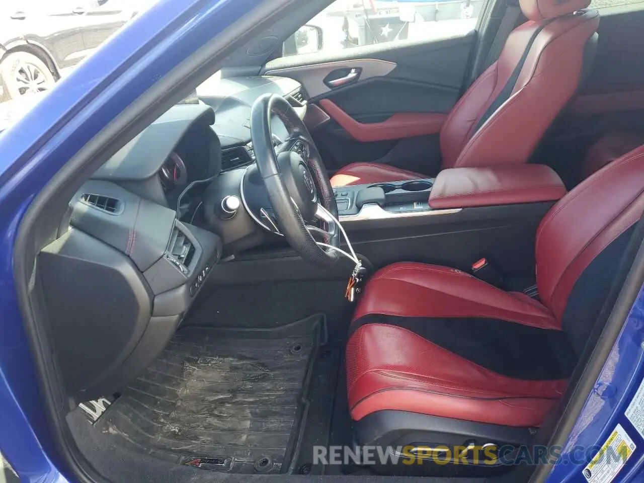 7 Photograph of a damaged car 19UUB6F56MA005965 ACURA TLX 2021