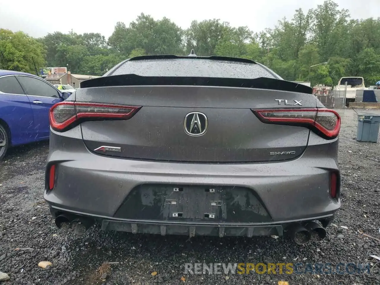 6 Photograph of a damaged car 19UUB6F56MA009384 ACURA TLX 2021