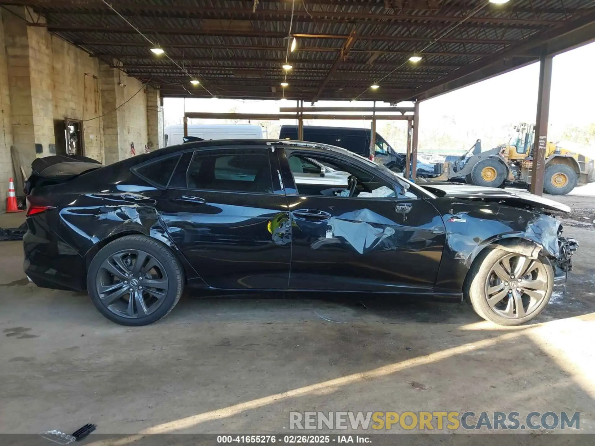 14 Photograph of a damaged car 19UUB6F57MA000922 ACURA TLX 2021