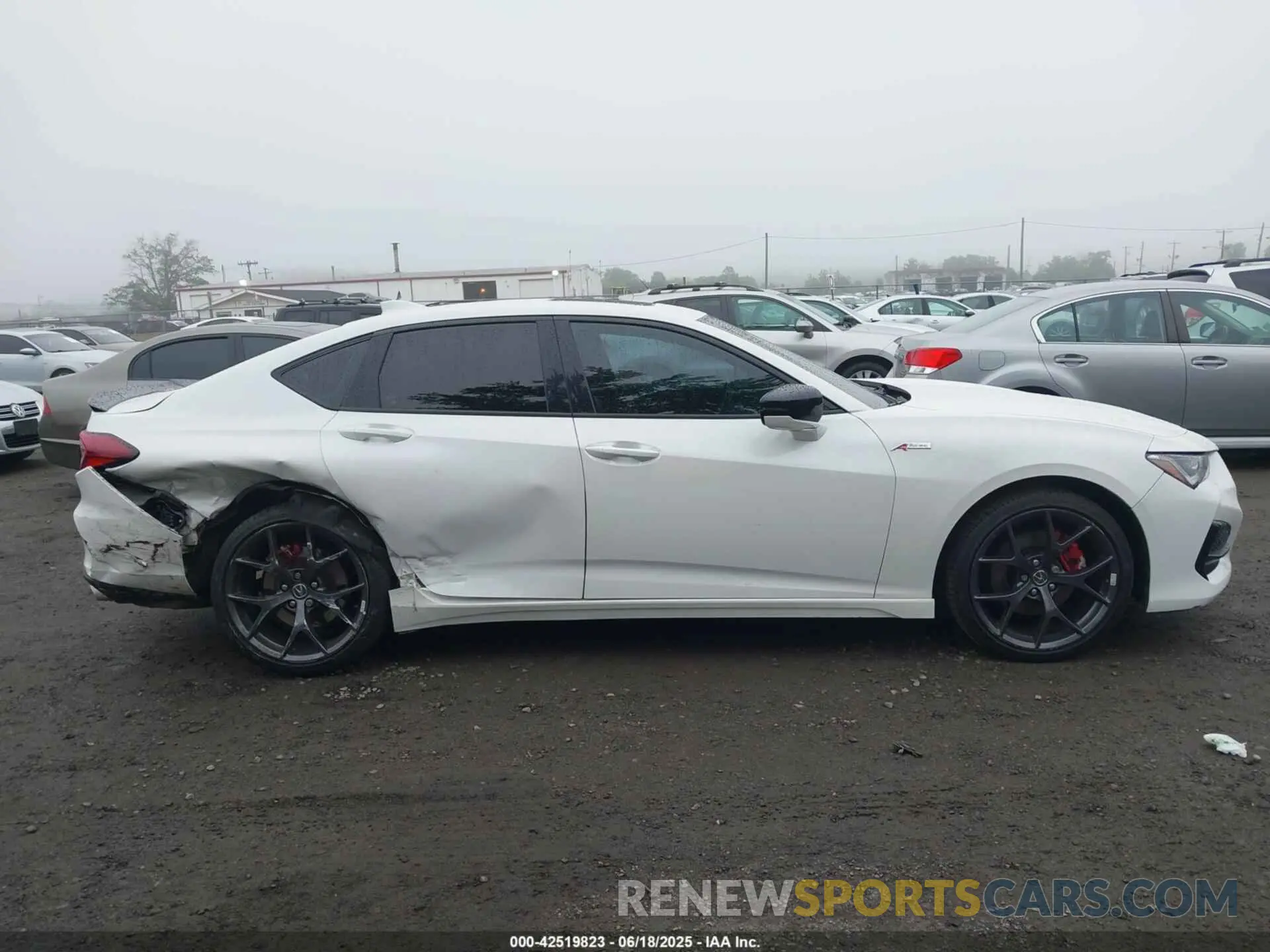 13 Photograph of a damaged car 19UUB6F57MA001102 ACURA TLX 2021