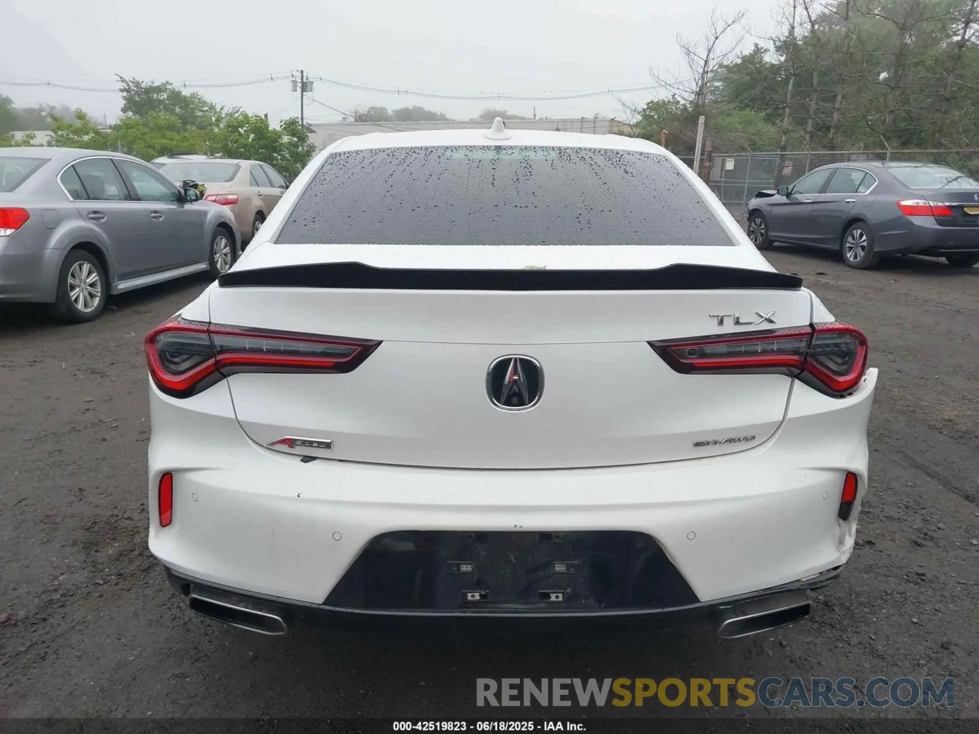 16 Photograph of a damaged car 19UUB6F57MA001102 ACURA TLX 2021