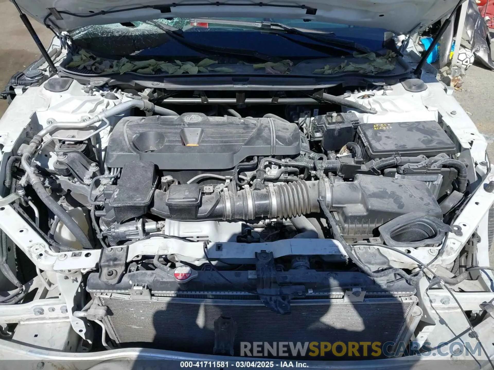 10 Photograph of a damaged car 19UUB6F57MA008664 ACURA TLX 2021