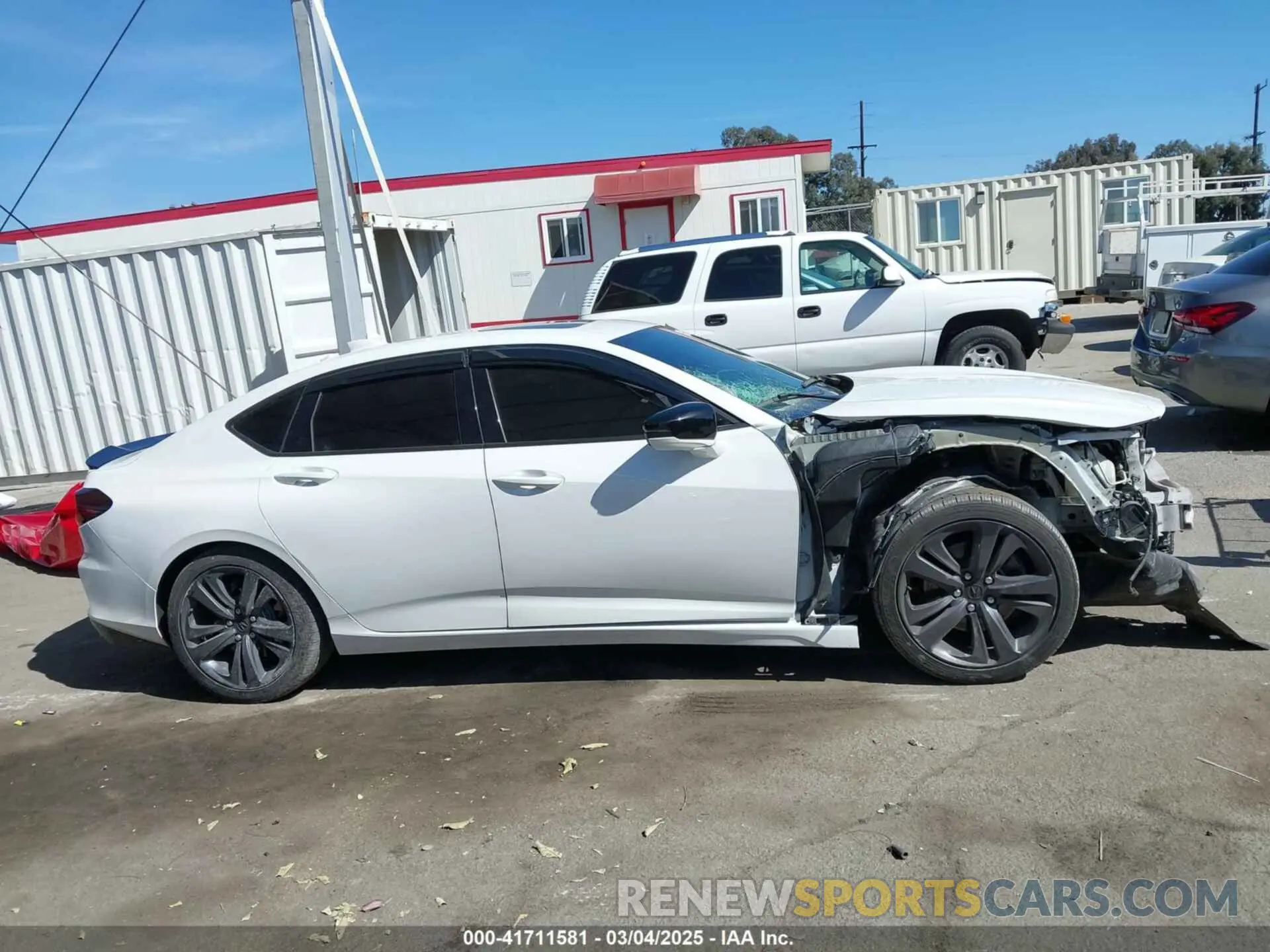 14 Photograph of a damaged car 19UUB6F57MA008664 ACURA TLX 2021