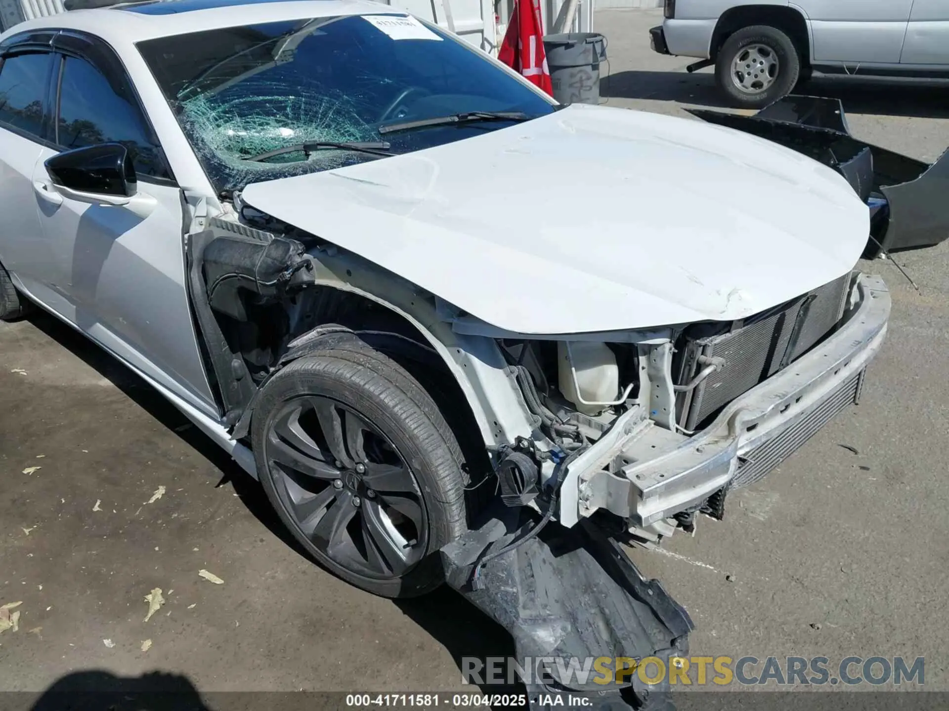 6 Photograph of a damaged car 19UUB6F57MA008664 ACURA TLX 2021