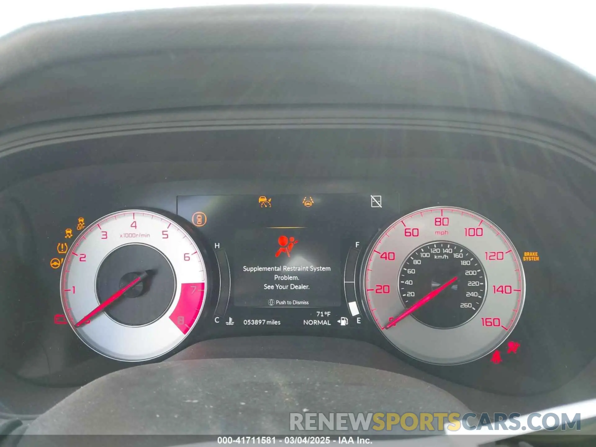 7 Photograph of a damaged car 19UUB6F57MA008664 ACURA TLX 2021