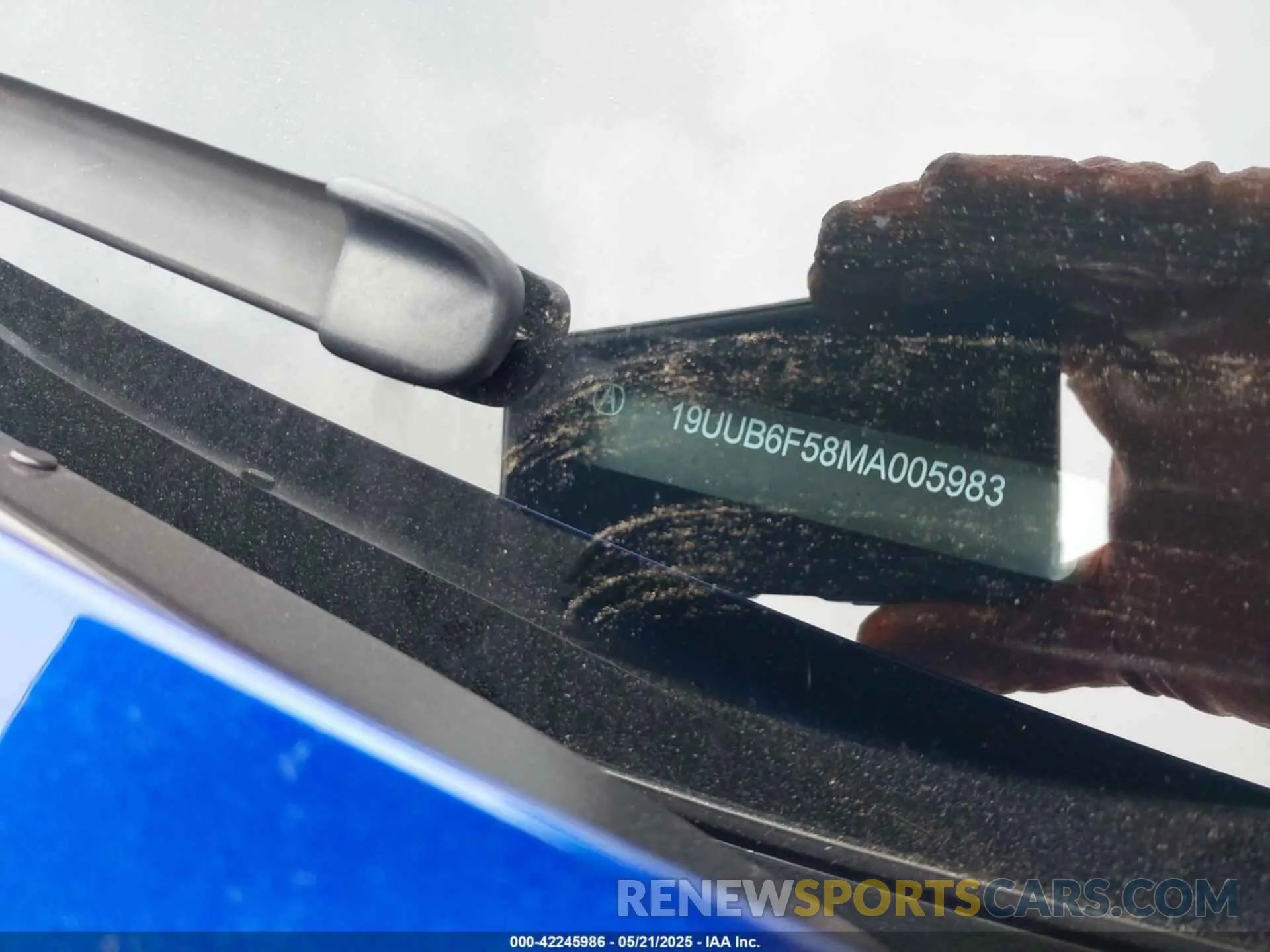 16 Photograph of a damaged car 19UUB6F58MA005983 ACURA TLX 2021