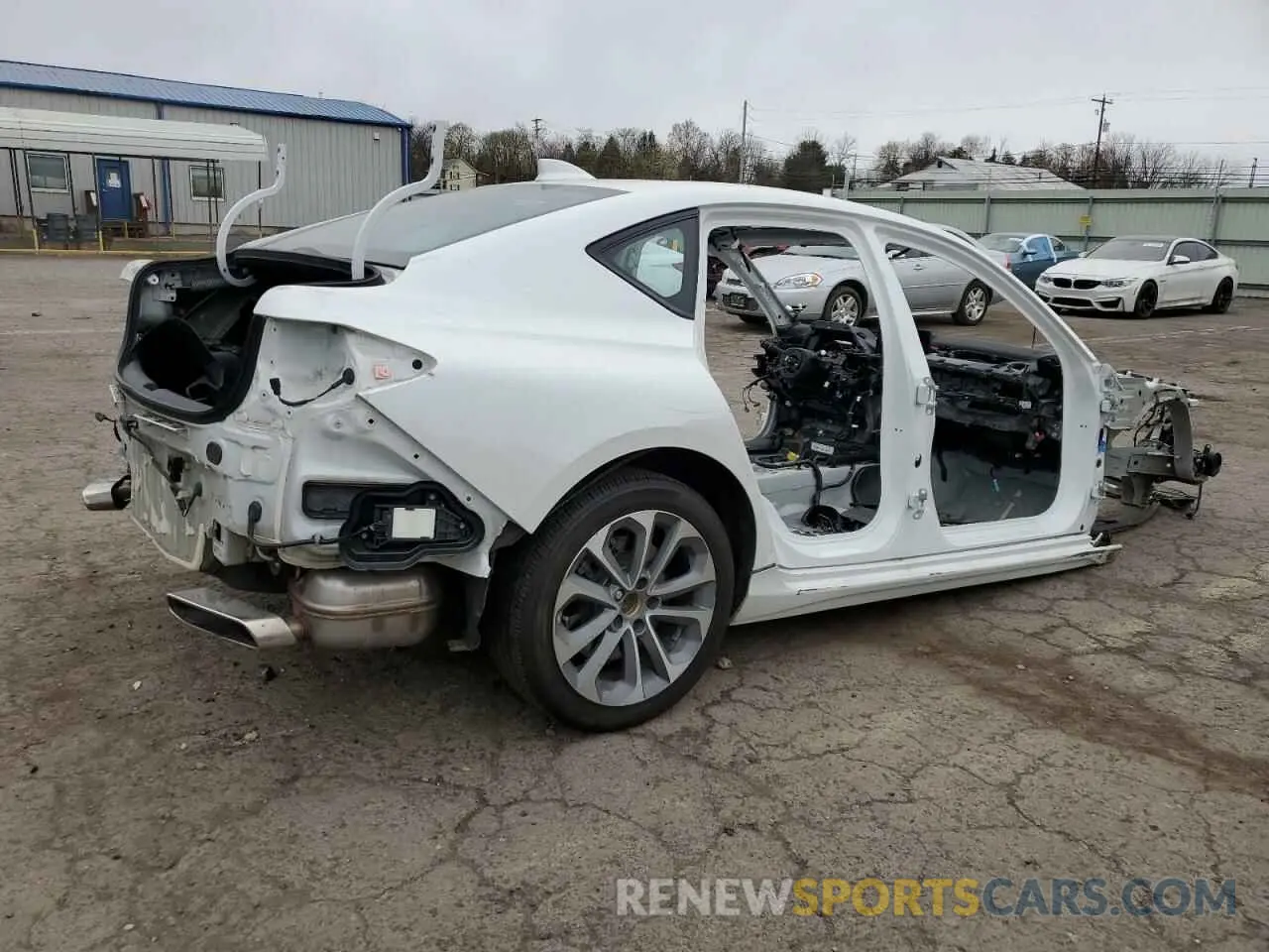 3 Photograph of a damaged car 19UUB6F58MA010147 ACURA TLX 2021