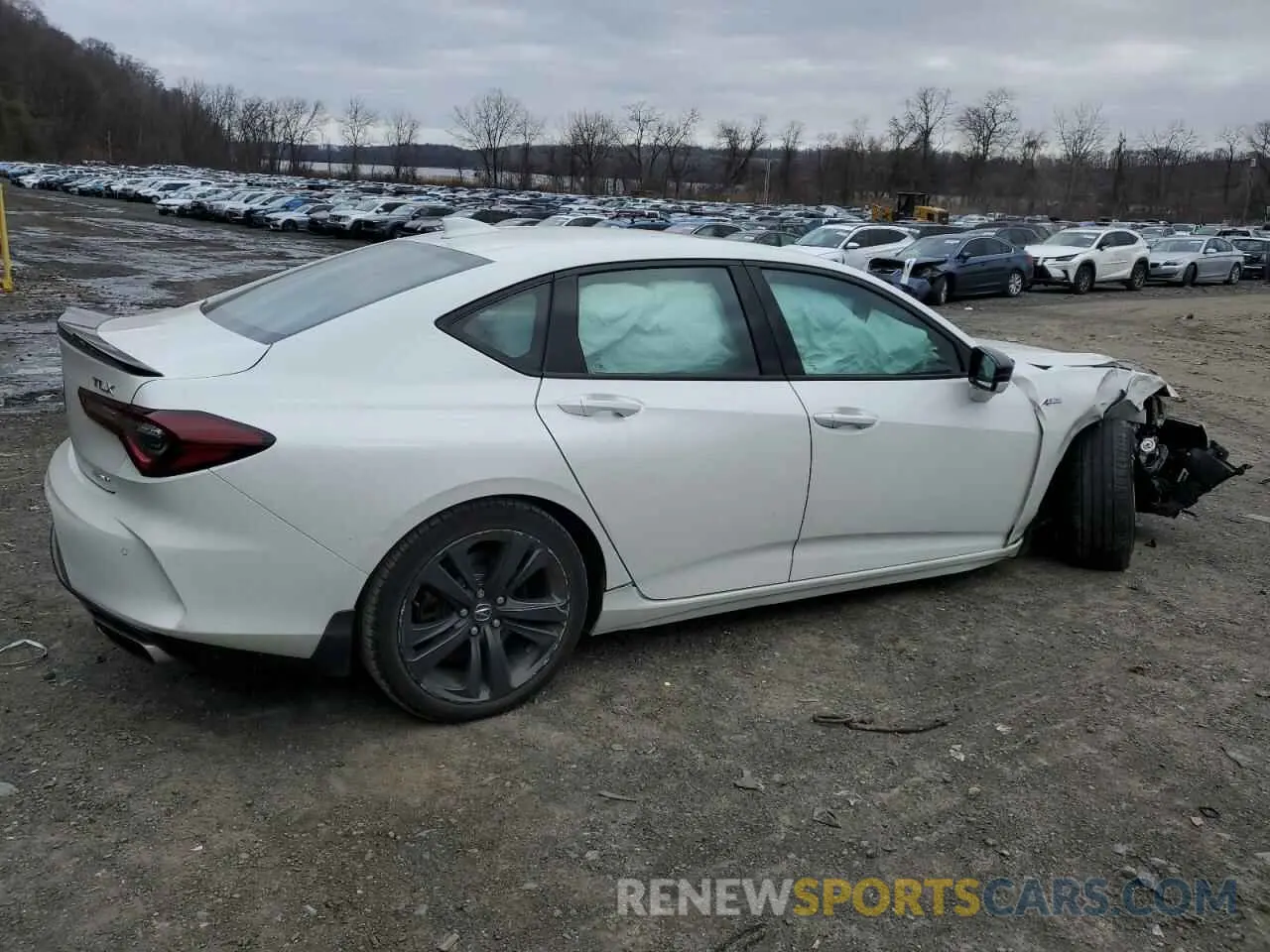3 Photograph of a damaged car 19UUB6F58MA010150 ACURA TLX 2021