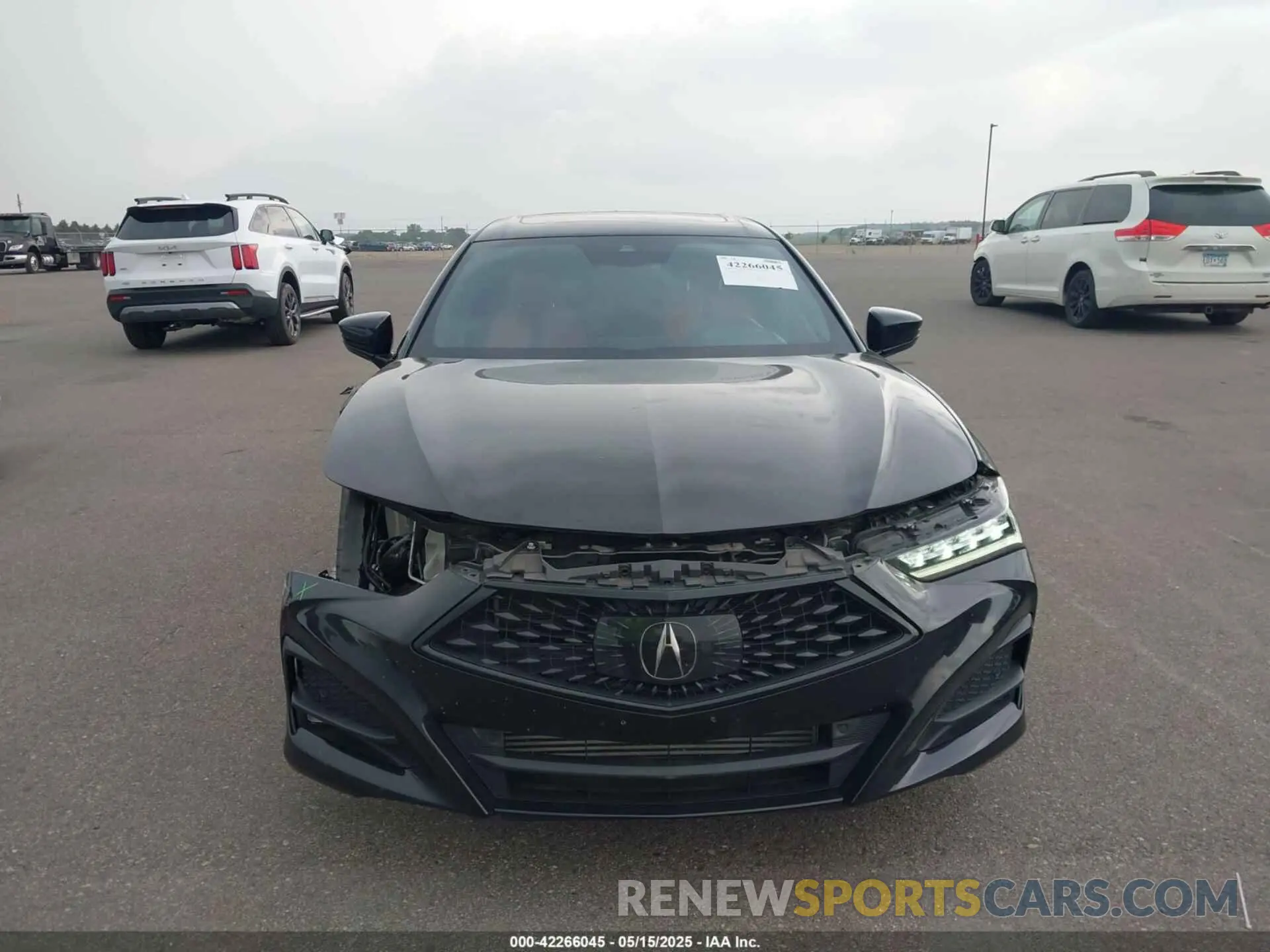 12 Photograph of a damaged car 19UUB6F58MA011427 ACURA TLX 2021