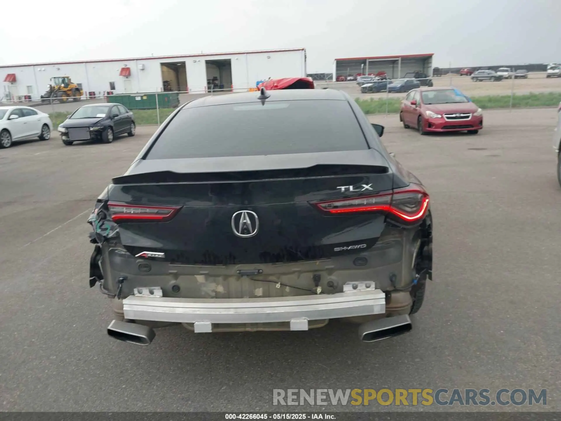 16 Photograph of a damaged car 19UUB6F58MA011427 ACURA TLX 2021