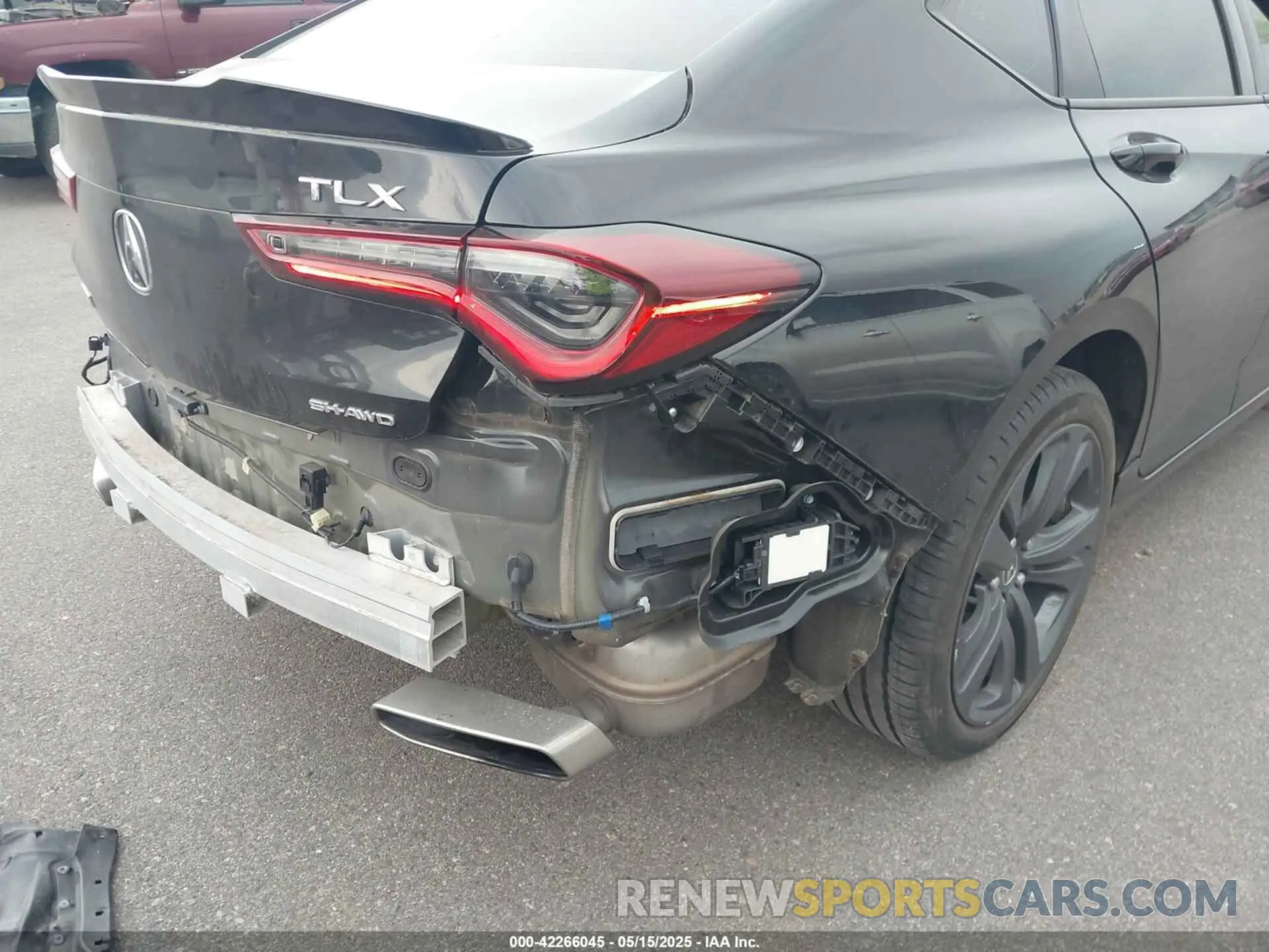 21 Photograph of a damaged car 19UUB6F58MA011427 ACURA TLX 2021