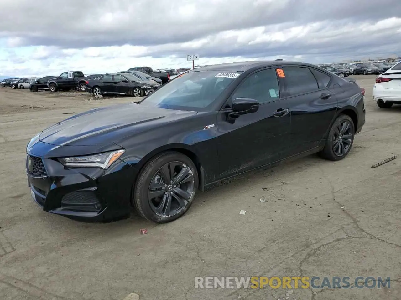 1 Photograph of a damaged car 19UUB6F59MA003269 ACURA TLX 2021