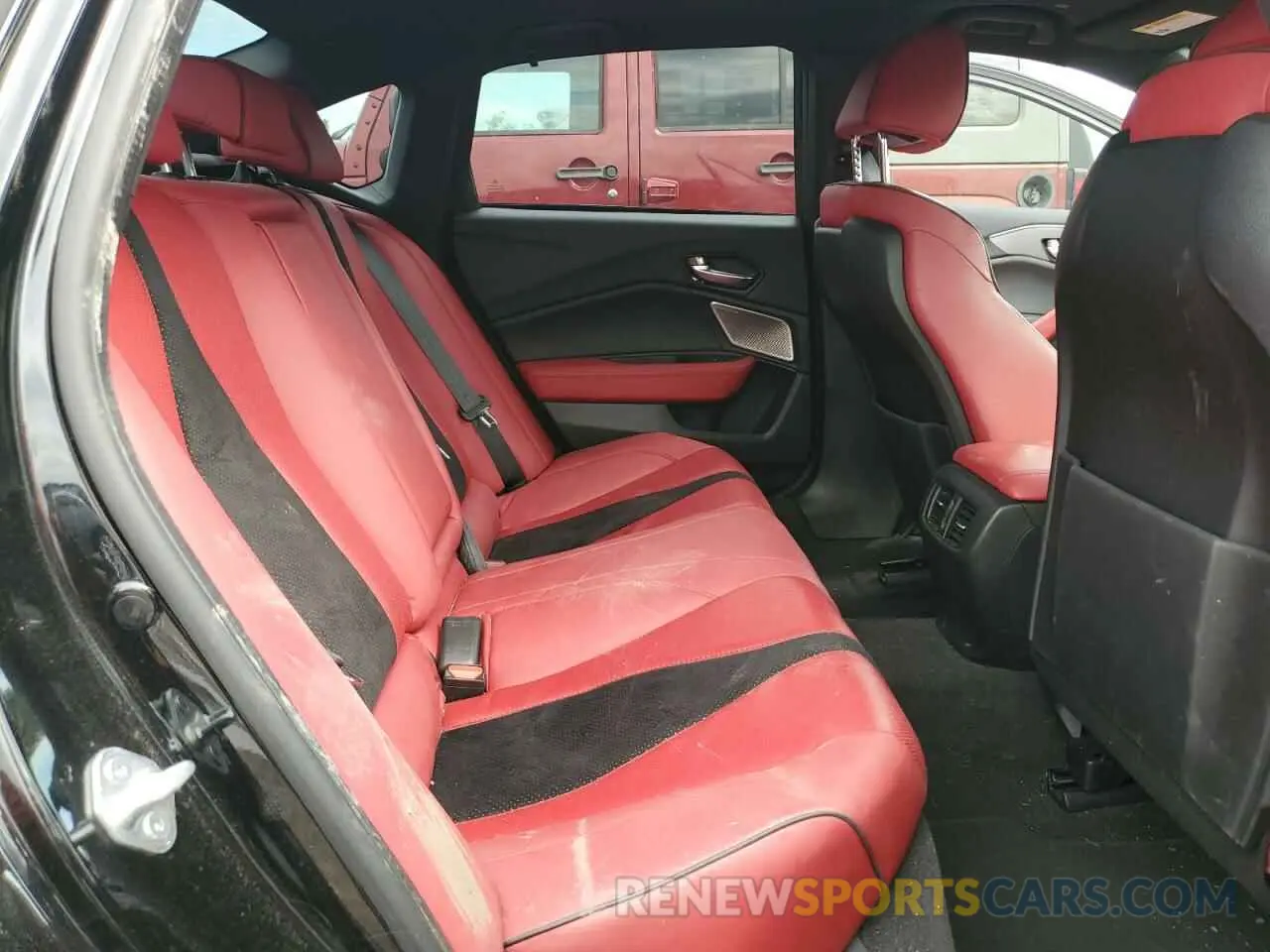 10 Photograph of a damaged car 19UUB6F59MA011419 ACURA TLX 2021