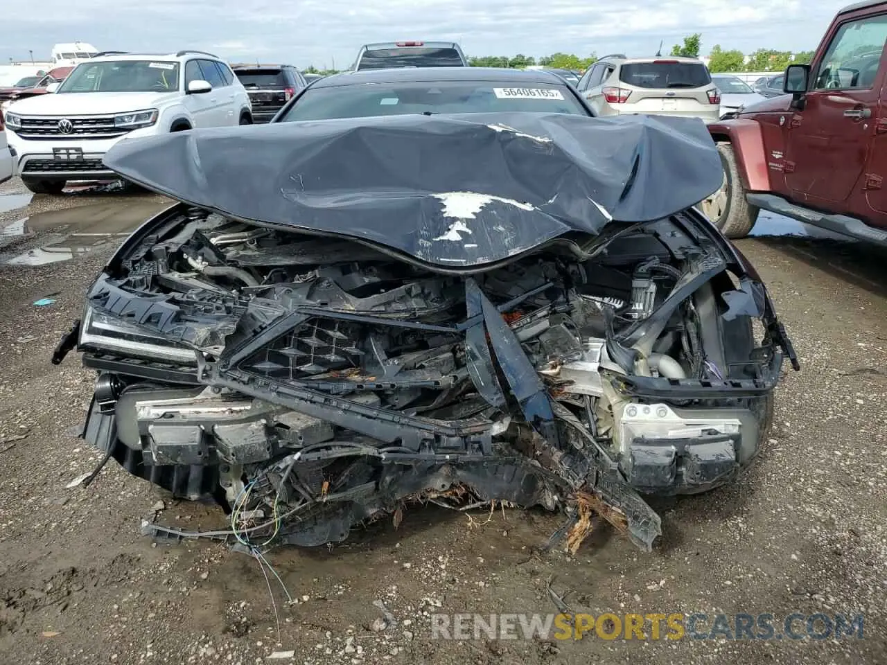 5 Photograph of a damaged car 19UUB6F59MA011419 ACURA TLX 2021