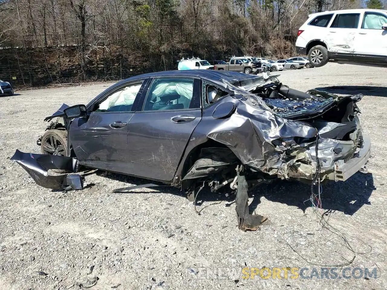 2 Photograph of a damaged car 19UUB6F5XMA004320 ACURA TLX 2021