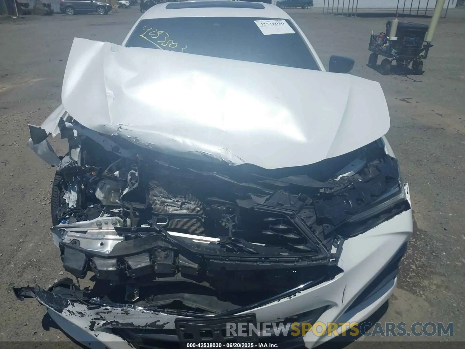 13 Photograph of a damaged car 19UUB6F5XMA011106 ACURA TLX 2021