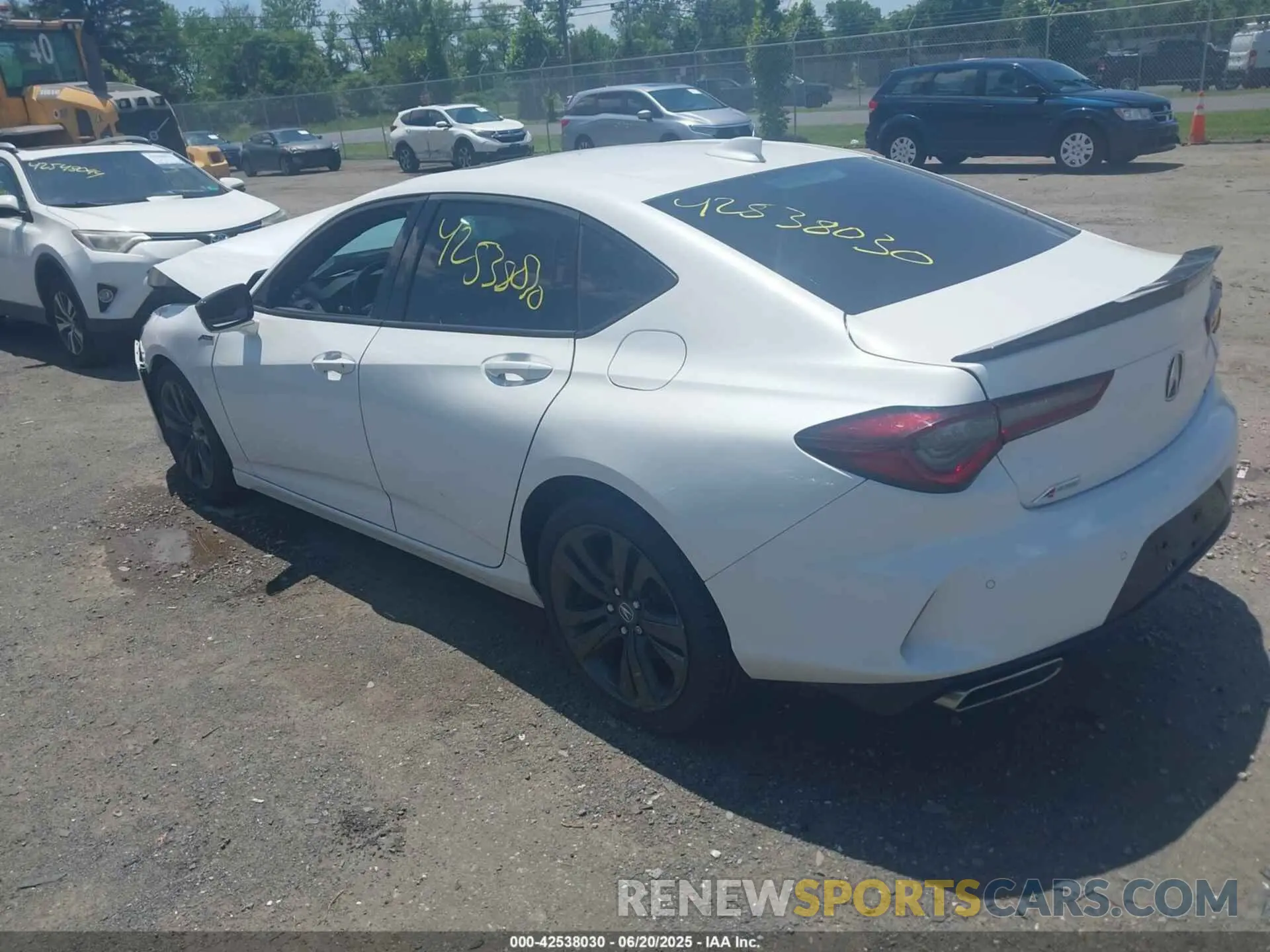 3 Photograph of a damaged car 19UUB6F5XMA011106 ACURA TLX 2021